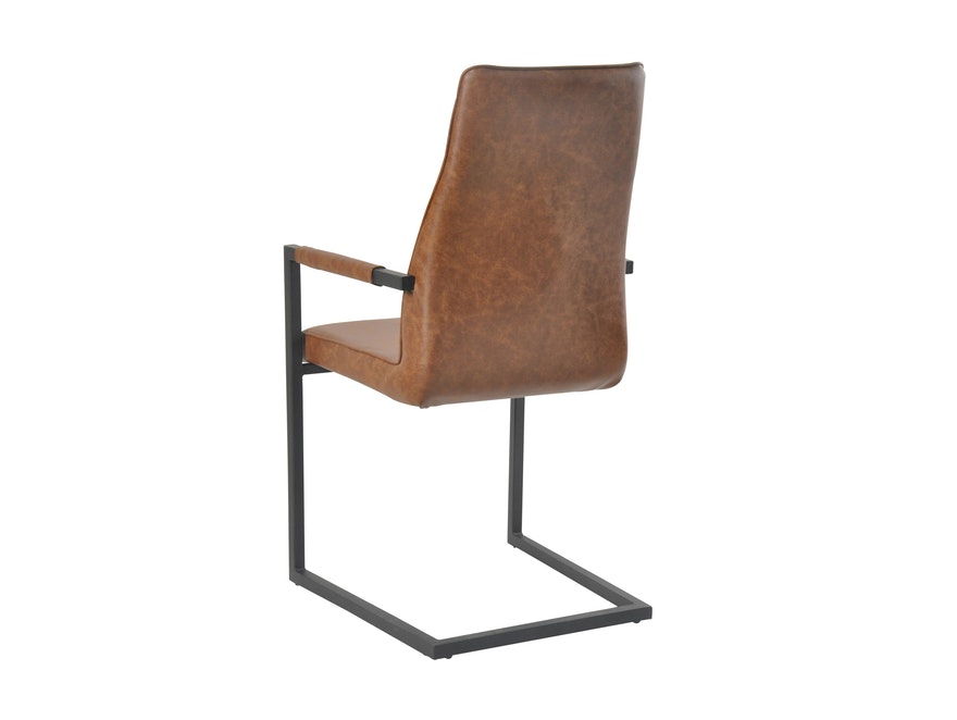 SalesFever® Baumkantentisch Stühle hellbraun 160 cm massiv NUSSBAUM 5tlg GIADA 13900 - 11