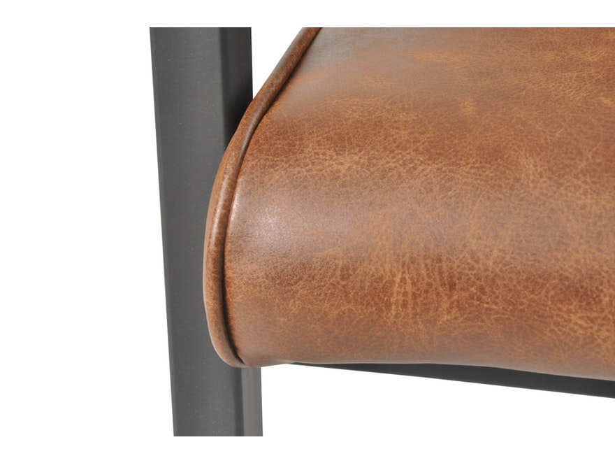 SalesFever® Baumkantentisch Stühle hellbraun 160 cm massiv NATUR 5tlg GIADA 13908 - 13