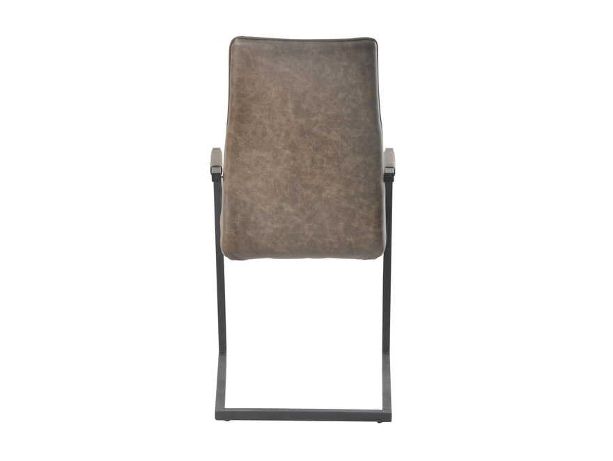 SalesFever® Baumkantentisch Stühle dunkelbraun 160 cm massiv COGNAC 5tlg GIADA 13911 - 10