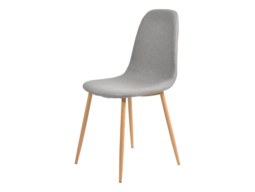 SalesFever® Essgruppe Grau 5tlg. Tisch 120x80 cm mit 4 Stühlen 14040 - 4