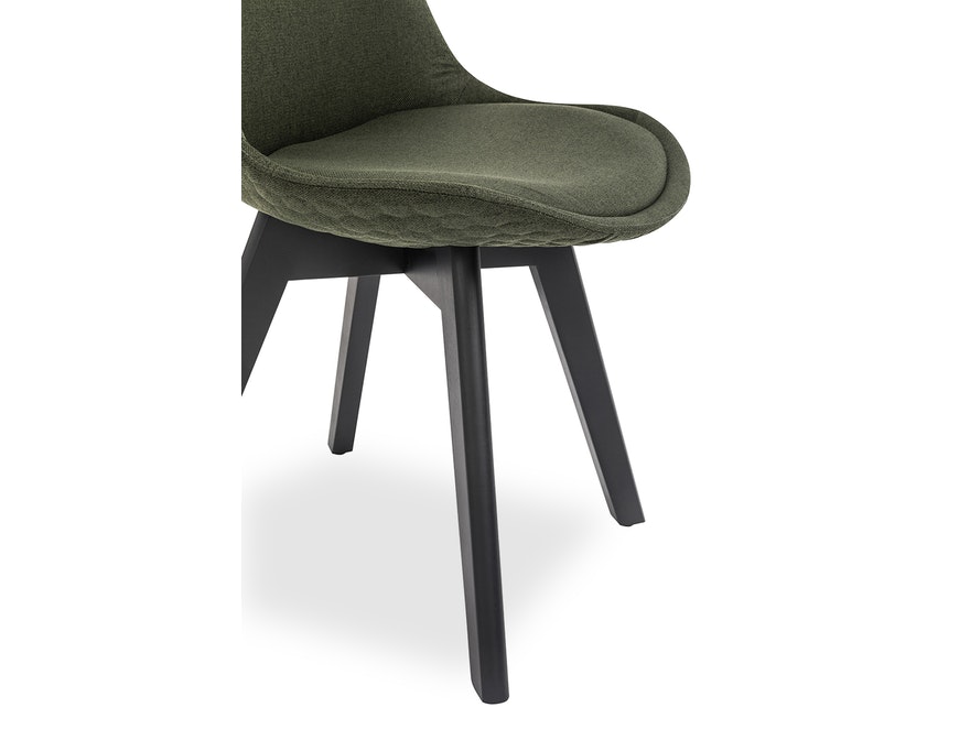 SalesFever® Esszimmerstuhl grün 2er Set Stoff mit Steppung und Sitzkissen Cleo 389850 - 6