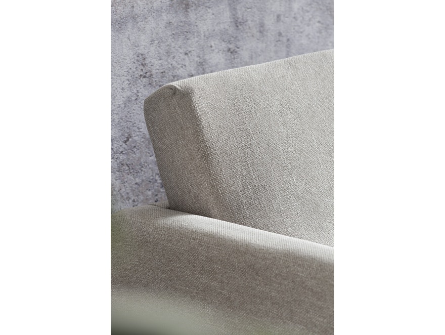 SalesFever® Sofa beige 3-Sitzer Strukturstoff Tokyo 394588 - 10