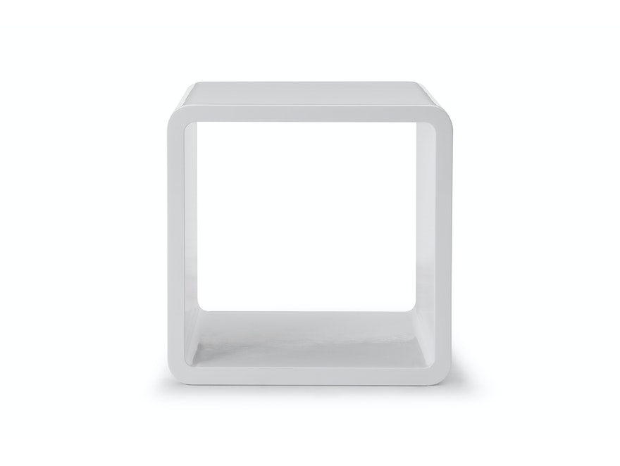 SalesFever® Regalelement quadratisch Cube Weiß Lounge Cube 396919 - 2