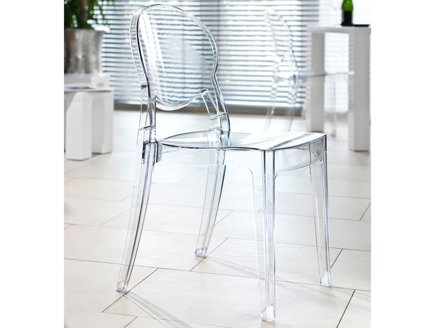 SalesFever® Essgruppe Igloo transparent Luke 200x100cm 8 Design Stühle 9011 - 3