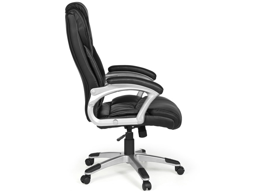 SalesFever® Schreibtischstuhl schwarz Ocana mit hoher Lehne 9441 - 3