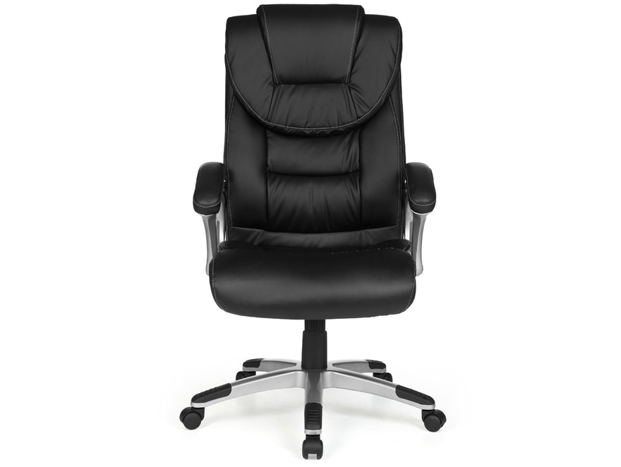 SalesFever® Schreibtischstuhl schwarz Ocana mit hoher Lehne 9441 - 2