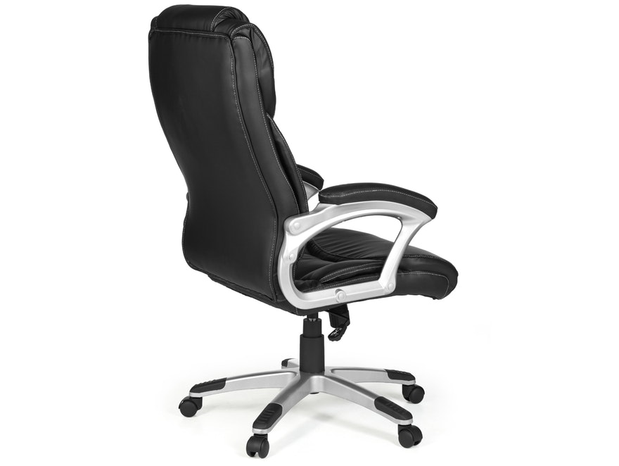 SalesFever® Schreibtischstuhl schwarz Ocana mit hoher Lehne 9441 - 4