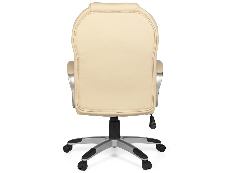 SalesFever® Schreibtischstuhl beige Surbo mit hoher Lehne 9437 - 5