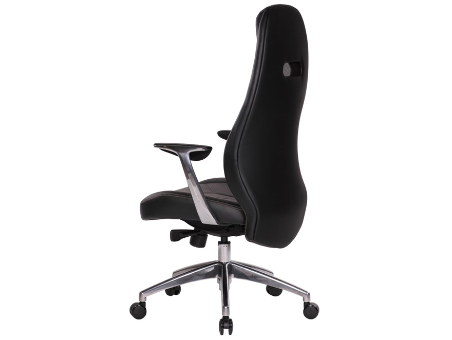SalesFever® Schreibtischstuhl schwarz Soria hohe Rückenlehne 11122 - 4