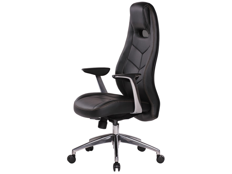 SalesFever® Schreibtischstuhl schwarz Soria hohe Rückenlehne 11122 - 1