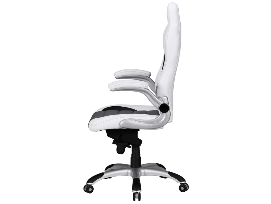 SalesFever® Schreibtischstuhl weiß/grau Lagos 11134 - 3