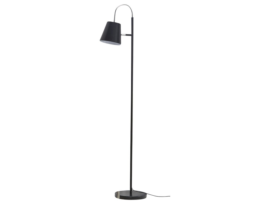 SalesFever® Stehlampe schwarz Pezo n-7123-4618 - 1