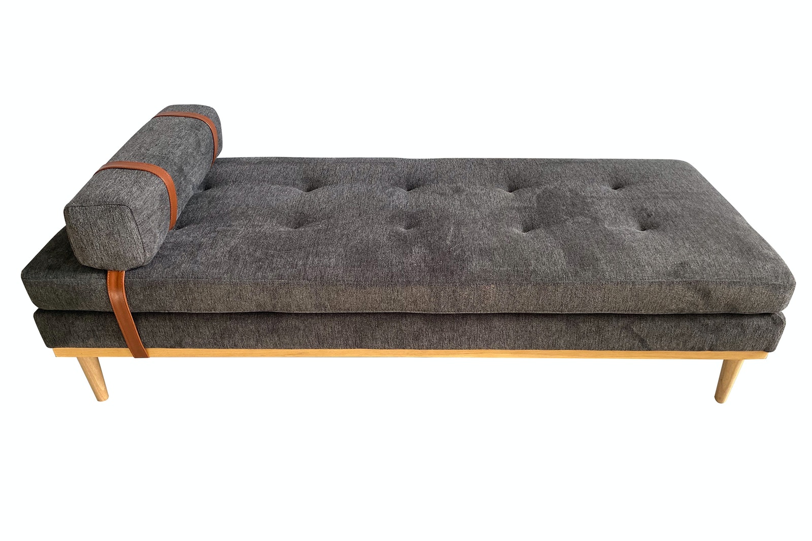 Salesfever Daybed Anthrazit Strukturstoff William