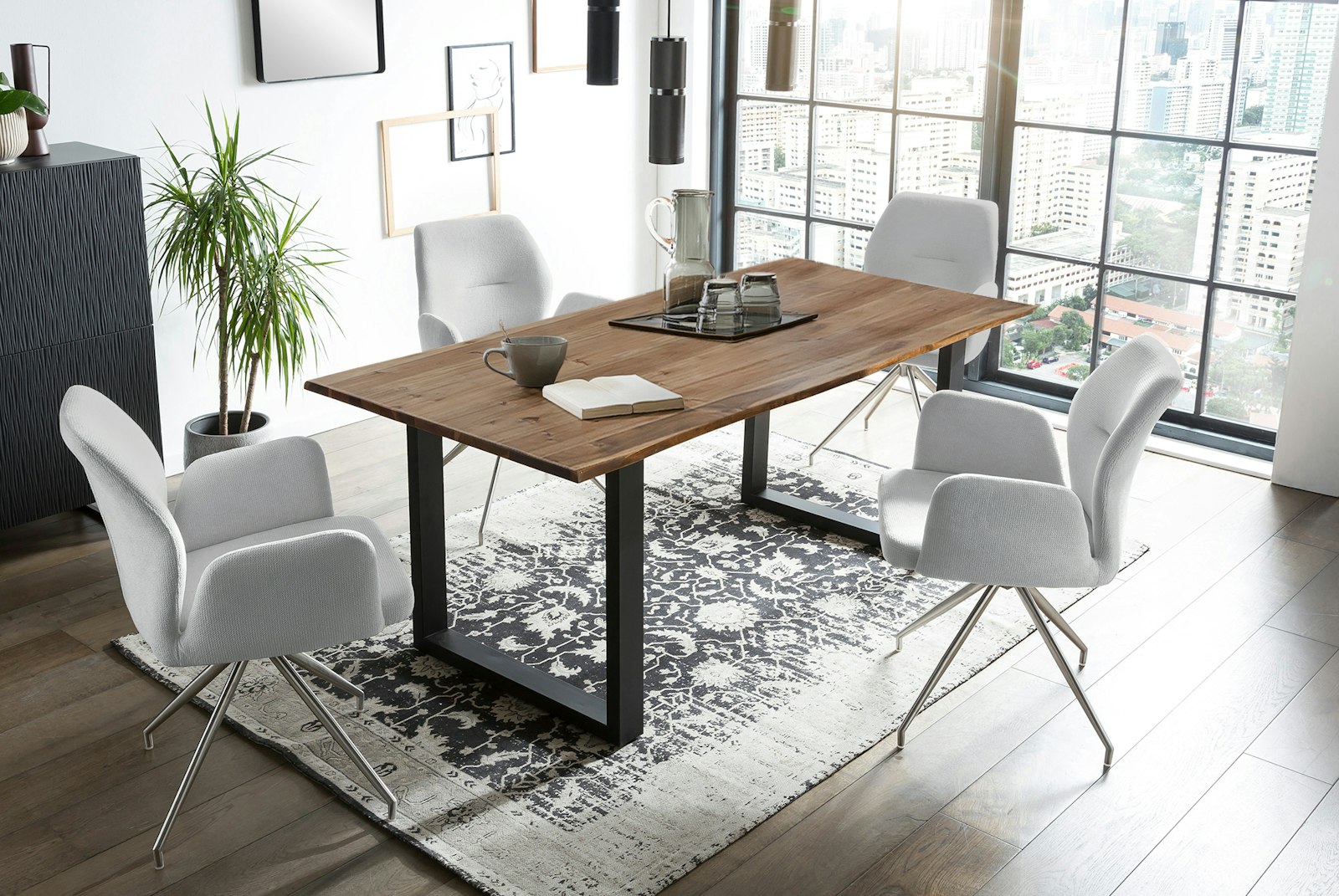 Salesfever Essgruppe 5 tlg. 180x90 cm Layne, Amira