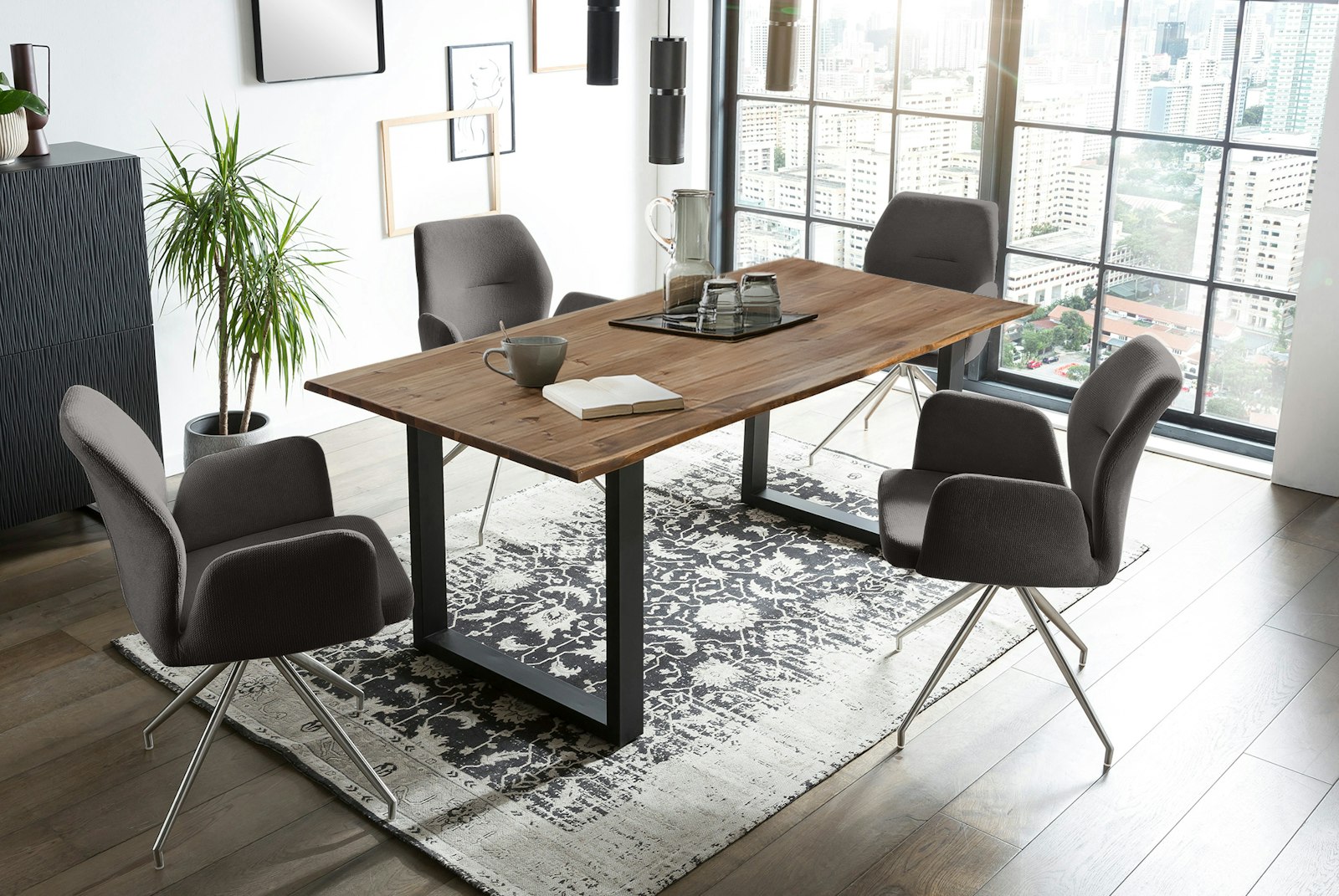 Salesfever Essgruppe 5 tlg. 180x90 cm Layne, Amira