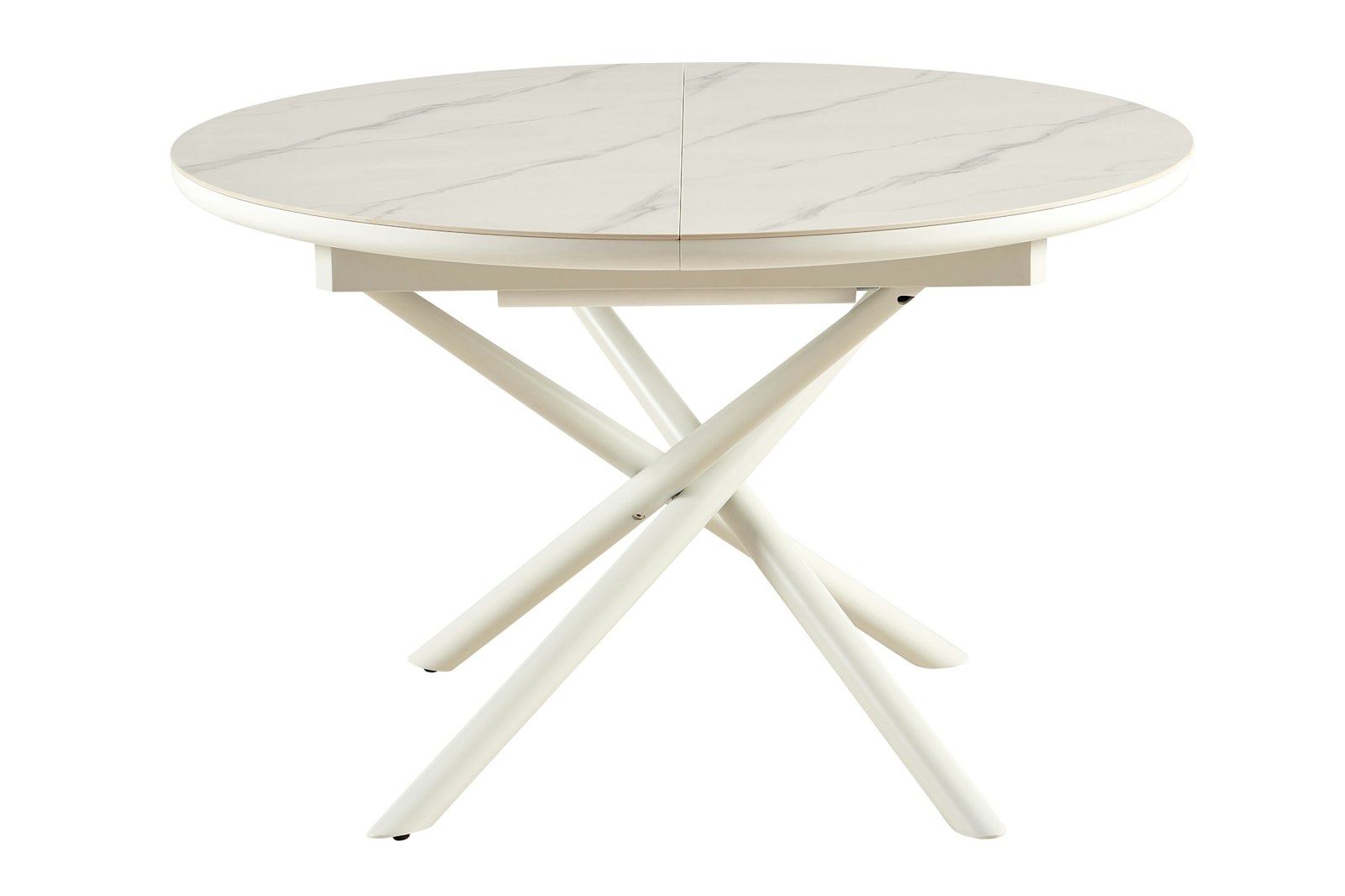 Salesfever Esstisch Ø120 cm Weiß Florence