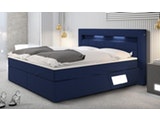 Innocent® Boxspringbett blau 180X200 Laxane mit LED-Beleuchtung 12786 Miniaturansicht - 2