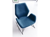 SalesFever® Schaukelstuhl blau-petrol Sessel Schaukelsessel mit Armlehnen LOLA 0n-10067-7658 Miniaturansicht - 6