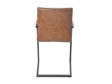 SalesFever® Baumkantentisch Stühle hellbraun 160 cm massiv NATUR 5tlg ALESSIA 13849 Miniaturansicht - 10