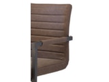 SalesFever® Baumkantentisch Stühle buffalo braun 160 cm massiv COGNAC 5tlg ALESSIA 13861 Miniaturansicht - 11