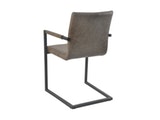 SalesFever® Baumkantentisch Essgruppe Stühle dunkelbraun 160 cm massiv COGNAC 5tlg ALESSIA 13875 Miniaturansicht - 12