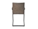 SalesFever® Baumkantentisch Essgruppe Stühle dunkelbraun 160 cm massiv COGNAC 5tlg ALESSIA 13875 Miniaturansicht - 13