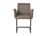 SalesFever® Baumkantentisch Stühle dunkelbraun Essgruppe 160 cm massiv NUSSBAUM 5tlg GAIA 13878 Miniaturansicht - 10