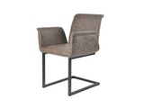SalesFever® Baumkantentisch Essgruppe Stühle dunkelbraun 160 cm massiv COGNAC 5tlg GAIA 13890 Miniaturansicht - 13