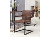 SalesFever® Baumkantentisch Stühle buffalo braun 180 cm massiv NATUR 5tlg ALESSIA 13940 Miniaturansicht - 5