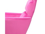 SalesFever® Sessel Fuchsia mit Armlehnen Samtstoff Relaxsessel YLVA 14000 Miniaturansicht - 7