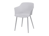 SalesFever® Esszimmerstuhl Weiß aus Kunststoff mit Armlehnen Matteo 3645/52 Miniaturansicht - 1