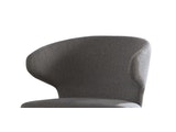 SalesFever® Sessel Grau aus Textil mit Armlehnen und Eichengestell Valentin 4540/48R Miniaturansicht - 3