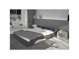 Innocent® Polsterbett 180x200 cm dunkelgrau weiß Doppelbett LED Beleuchtung MAVANI 12673 Miniaturansicht - 2