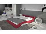Innocent® Polsterbett 180x200 cm rot weiß Doppelbett LED Beleuchtung MAVANI 12600 Miniaturansicht - 2