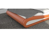 Innocent® Polsterbett 140x200 cm orange weiß Doppelbett LED Beleuchtung BELLUGIA 12315 Miniaturansicht - 5
