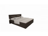 Innocent® Boxspringbett 180x200 cm mocca Stoffbezug Bett LED DALIAN 12622 Miniaturansicht - 2