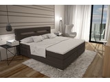 Innocent® Boxspringbett 180x200 cm mocca Stoffbezug Bett LED DALIAN 12622 Miniaturansicht - 1
