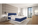 Innocent® Boxspringbett 180x200 cm blau weiß Hotelbett LED BARGO 12617 Miniaturansicht - 3
