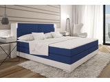 Innocent® Boxspringbett 180x200 cm blau weiß Hotelbett LED BARGO 12617 Miniaturansicht - 1