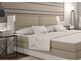 Innocent® Boxspringbett 180x200 cm beige weiß Hotelbett LED BARGO 12618 Miniaturansicht - 3