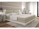 Innocent® Boxspringbett 160x200 cm beige weiß Hotelbett LED BARGO 381373 Miniaturansicht - 1
