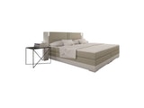 Innocent® Boxspringbett 200x200 cm beige weiß Hotelbett LED BARGO 381380 Miniaturansicht - 2