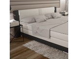 Innocent® Boxspringbett 180x200 cm weiß schwarz Hotelbett LED BARGO 12441 Miniaturansicht - 4