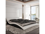 Innocent® Polsterbett 140x200 cm weiß schwarz Doppelbett NURAI 10650 Miniaturansicht - 2