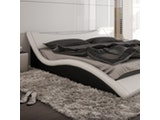Innocent® Polsterbett 180x200 cm weiß schwarz Doppelbett NURAI 10148 Miniaturansicht - 4