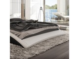 Innocent® Polsterbett 200x200 cm weiß schwarz Doppelbett NURAI 10652 Miniaturansicht - 5