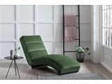 SalesFever® Designer Relaxliege waldgrün aus Samt Sento 387528 Miniaturansicht - 1