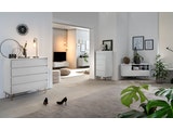 SalesFever® Sideboard Weiß mit 2 Türen und 3 Schubladen Beine Messing LOTTA 393017 Miniaturansicht - 7