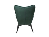 SalesFever® Polstersessel grün aus Samt ergonomische Form Anjo 394144 Miniaturansicht - 4