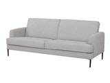 SalesFever® Sofa beige 3-Sitzer Strukturstoff Tokyo 394588 Miniaturansicht - 2